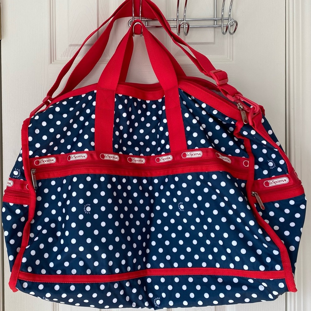 Lesportsac Polka Dot Travel Bag